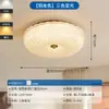 Lámpara de techo para dormitorio, lujo ligero, estilo vintage, sensación de alta gama, 6 años de antigüedad, redonda, dormitorio principal, iluminación Zhongshan, hierro, otro
