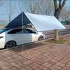 Toldo Impermeable Lateral para Coche Tienda Lateral para Vehículo Todoterreno Toldo Lateral para Tienda Lateral Instalación en Coche para Tour de Viaje al Aire Libre