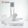 Spot 30ml Columna Larga Vidrio Emulsión de Agua Esencia Crema Producto para el Cuidado de la Piel Botella de Base Líquida con Cabezal de Spray Intercambiable Color Personalizado