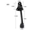Pedal de pé batente de porta móvel pedal de pé perfurador localizador de porta de pedal de pé freio anti-colisão pedal de pé superior da porta toque na porta parada aleatória sucção da porta
