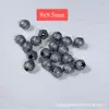 Cuentas espaciadoras de plata 999 vintage de Shanxi, anillos corredizos, accesorios de terrón de azúcar, adornos culturales y artísticos para DIY