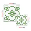 Adesivos de PP espessos foscos transfronteiriços para cozinha doméstica, adesivos de chão autoadesivos à prova d'água, adesivos decorativos de piso e parede para banheiro e quarto