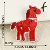 Venta Directa de Fábrica al por Mayor Parche Bordado de Dibujos Animados Pony Año del Caballo Autoadhesivo DIY Accesorios para Ropa Decoración Funda de Teléfono Parche de Tela