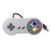 Gamepad USB Cableado SNES para PC Accesorios de Juego Super Retro