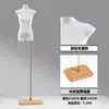 Tienda de Ropa Maniquí Plano Estilo Coreano Accesorios Maniquí de Medio Cuerpo Femenino Pantalla de Ventana Maniquí de Cuerpo Completo Soporte de Exhibición