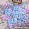 Set de cabezas de flores artificiales, materiales para horquillas hechas a mano DIY, flores falsas, tocados Hanfu, guirnalda, accesorios para abanicos, decoración de bodas