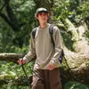 Camiseta Ligera de Manga Larga para Hombre Serie de Deportes Urbanos 2026, Nueva Sudadera de Primavera para Deportes al Aire Libre