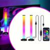 Soporte Popular LED para Escritorio RGB Bluetooth para Auriculares con Luces Activadas por Sonido, Escritorio para Gaming Tendencia con Luz Ambiental RGB
