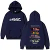Sudadera con Capucha de Gangster Otoño e Invierno Lana Manga Larga Casual con Capucha para Hombres y Mujeres
