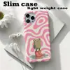 Botas de Lluvia con Patrón de Olas Dibujo Animado de Rana Pequeña Funda de Película para Teléfono para Apple 18Pro Funda Dura de Cobertura Total Original Iphone15