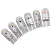 Yizhong Luz LED Indicadora de Ancho para Coche Bombilla Pequeña T10 3030 2Diodos Enchufable Luz Diurna para Maletero