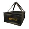 Bolsas Térmicas de Tela No Tejida con Papel de Aluminio al por Mayor para Pescado a la Parrilla, Bolsas Aisladas Grandes para Empaquetado para Llevar con Impresión de Logo Personalizado