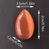 Accesorios de Piedra Ojo de Gato de Colores Transfronterizos Forma de Gota de Agua Colgante de Piedra Cruda Forma de Lágrima Natural Joyería de Zafiro Adornos para Collares Venta al por Mayor