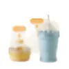 Taza Plegable de Silicona para Bolas de Hielo, Gadget para Hacer Hielo de Grado Alimenticio, Molde Portátil para Cubitos de Hielo, Taza Grande para Bolas de Hielo