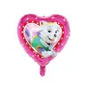 Nuevo Animal de Dibujos Animados Cachorro Patrulla Canina Maomao Diario Ryder Globo de Película de Aluminio Juguete Infantil Decoración Venta al por Mayor