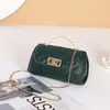 2026 Bolso Pequeño Cuadrado Acolchado Bordado Nuevo, Bolso de Hombro Tote Cruzado, Bolso de Cadena Acolchado Estampado para Mujer, Venta al por Mayor de una Pieza