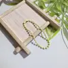 10cm.12cm Llavero de Cuentas Onduladas Colgante para Bolso Dopamina Colorido Hecho a Mano Chinoiserie Producto Nuevo Listo para la Venta al por Mayor
