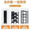 Estante de Almacenamiento Plegable Multifuncional para Cocina, Estante de Almacenamiento por Capas para Microondas de Cocina, Estante de Almacenamiento para Cocina del Hogar