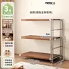 Estante de Livros de Chão com Múltiplas Camadas para Armazenamento na Sala de Estar, Casa, Simples, de Ferro, Prateleira de Exibição, Armazenamento de Escritório, Estante de Livros