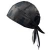 Gorra de equitación transpirable de malla con cintas que absorbe el sudor, ideal para las cuatro estaciones, ideal para el hip-hop, la patineta, el pirata y el Baotou.