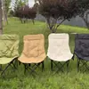 Fabricante de Cadeira Lua Acolchoada de Algodão Atacado Cadeira de Acampamento Piquenique Cadeira Portátil Acolchoada de Algodão para Desenho Artístico Cadeira Dobrável para Exterior