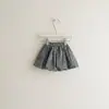 Roupa de Verão para Meninas Coreanas 2026 Novo Estilo Princesa Fofo Calça Floral Colete Vestido Shorts Conjunto Doce de Duas Peças