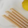 Pajita degradable PLA desechable de grado alimenticio, embalaje independiente, leche, té, bebida, bagazo, paja gruesa, venta al por mayor
