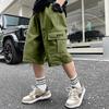 Suministro Exclusivo Transfronterizo de Shorts y Pantalones de Longitud Media para Niños, Nuevos Pantalones de Algodón para Niños Verano 2026, Pantalones Cargo, Pantalones Anti-Mosquitos para Niños