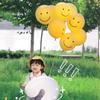Globos Blancos de Número de Cumpleaños de 32 pulgadas para Niños y Bebés Foto al Aire Libre Decoración de Escena de Fiesta de Primer Año