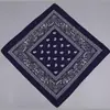 Lenço quadrado de poliéster com estampa paisley de flor de caju, lenço mágico para atividades ao ar livre, passeios, estilo hip hop
