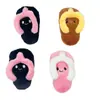 Colgante de Muñeco de Peluche Llavero para Bolso Diseño de Pantufla Chirriante Mercado Nocturno Regalo Pequeño Puesto Callejero Muñeco Venta al por Mayor