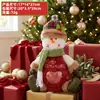 Oferta Especial de Liquidación Bolsa de Manzana Navideña Papá Noel Muñeco de Nieve Reno Bolsa de Regalo Regalo de Navidad para Niños Bolsa de Dulces