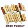 Venta al por mayor de fábrica Mango de haya mango de madera agujero pasante mango de madera herramientas de jardín mango de madera mango de madera maciza
