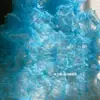 Organza de Ola Marina Irregular Plisado de Cristal Transparente con Láser Encaje Plisado Diseñador de Moda Verano