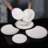 Melamina imitação porcelana redonda comercial plástico prato arroz frito macarrão frito prato high-end hotel restaurante especial prato anti-queda