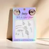 Pegatinas de Diamantes, Pegatinas Decorativas para Cara, Maquillaje de Escenario para Niña con Diamantes, Pegatinas de Cristal, Pegatinas de Maquillaje, Pegatinas para Cejas, Pegatinas de Tatuajes Transfronterizas