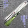 Yixiangfei 10cm borla con borlas y cuentas marcapáginas ropa infantil sombrero colgante manualidades cheongsam adornos para hombros de nube