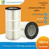 Elemento Filtrante de Remoção de Poeira para Reciclagem Industrial, Equipamento Coletor de Poeira para Telhado de Estação de Mistura, Fabricante de Cartucho de Filtro de Remoção de Poeira em Temperatura Normal