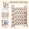 Estante de madera para carretes de hilo mini Amazon transfronterizo, estante de bobinas desmontable, tablero de exhibición de accesorios de costura para patchwork