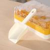 Pala de Hielo Transparente de Grado Alimenticio Plástico Espesado Pala para Granos de Cocina Pala Cuadrada para Comida de Gato y Perro Fabricante