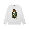 Comercio Exterior Transfronterizo Venta al por Mayor Marca de Moda Pe Tiburón Sudadera de Cuello Redondo Dropshipping Otoño e Invierno Sudadera de Felpa