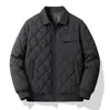Chaqueta de trabajo acolchada de algodón para hombre, nuevo estilo otoño/invierno 2026, talla grande, extragrande, abrigo acolchado cálido de algodón, en stock