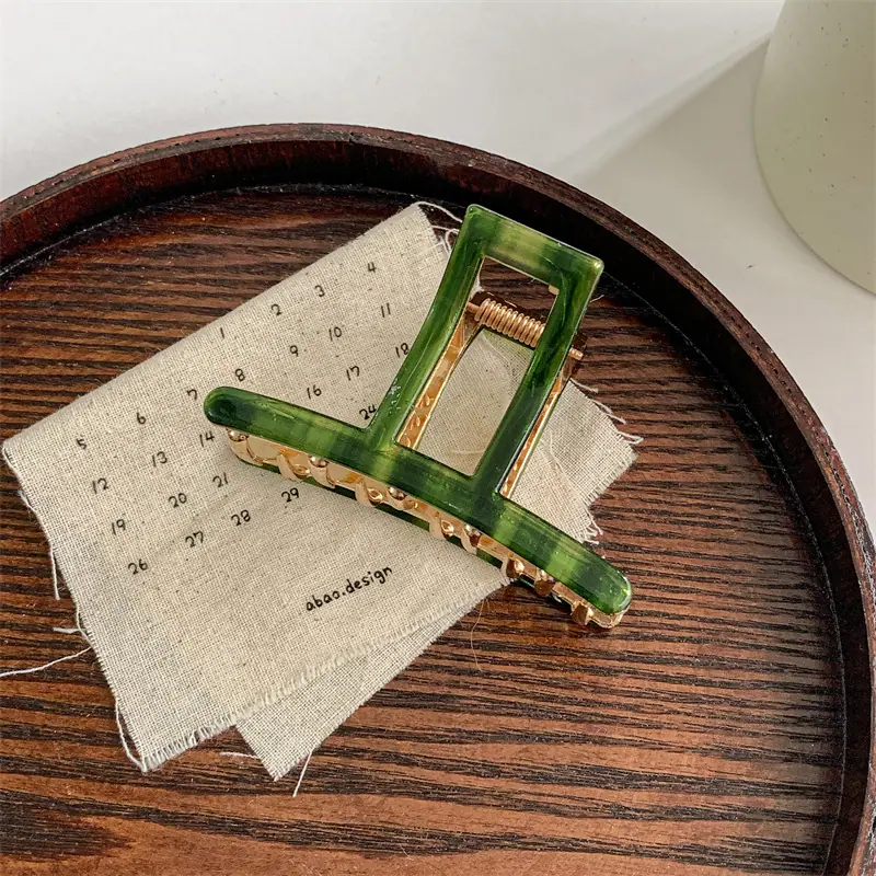 4#翡翠绿-金底