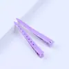 8,9cm Novo Presilha de Cabelo Bico de Pato Macaron Brilhante, Grampo para Criar Volume na Raiz, Presilha de Maquiagem para Fios Soltos e Franja