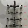 Transportador de Tornillo sin Fin de Acero Inoxidable 219 Alimentador de Tornillo Tubular Cemento Mortero Tipo U Vuelo de Tornillo sin Eje