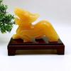 Decoração de jade bege natural atacado decoração grande esculpida à mão decoração feng shui para casa e escritório presente