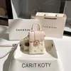 Bolsa de Teléfono Móvil de Color Contrastante de Mini Nicho para Dropshipping 2025 Nueva Bolsa de Hombro Estampada de Alta Gama al por Mayor