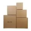 Cajas para Mudanzas Transfronterizas, Cajas de Papel Kraft Ultraresistente para FBA de Amazon, Cajas de Cartón Corrugado de Cinco Capas para Logística Express en Stock