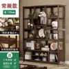 Estante de Armazenamento para Armário de Chá Prateleira de Chá de Chão Multicamadas Prateleira de Exibição Layout de Sala de Chá Estante de Armazenamento para Conjunto de Chá Novo Estilo Chinês Gabinete Multi-Tesouro