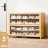 Zapatero puerta de casa gran capacidad zapatero multicapa entrada interior artefacto de almacenamiento para el hogar ahorro de espacio madera maciza simple